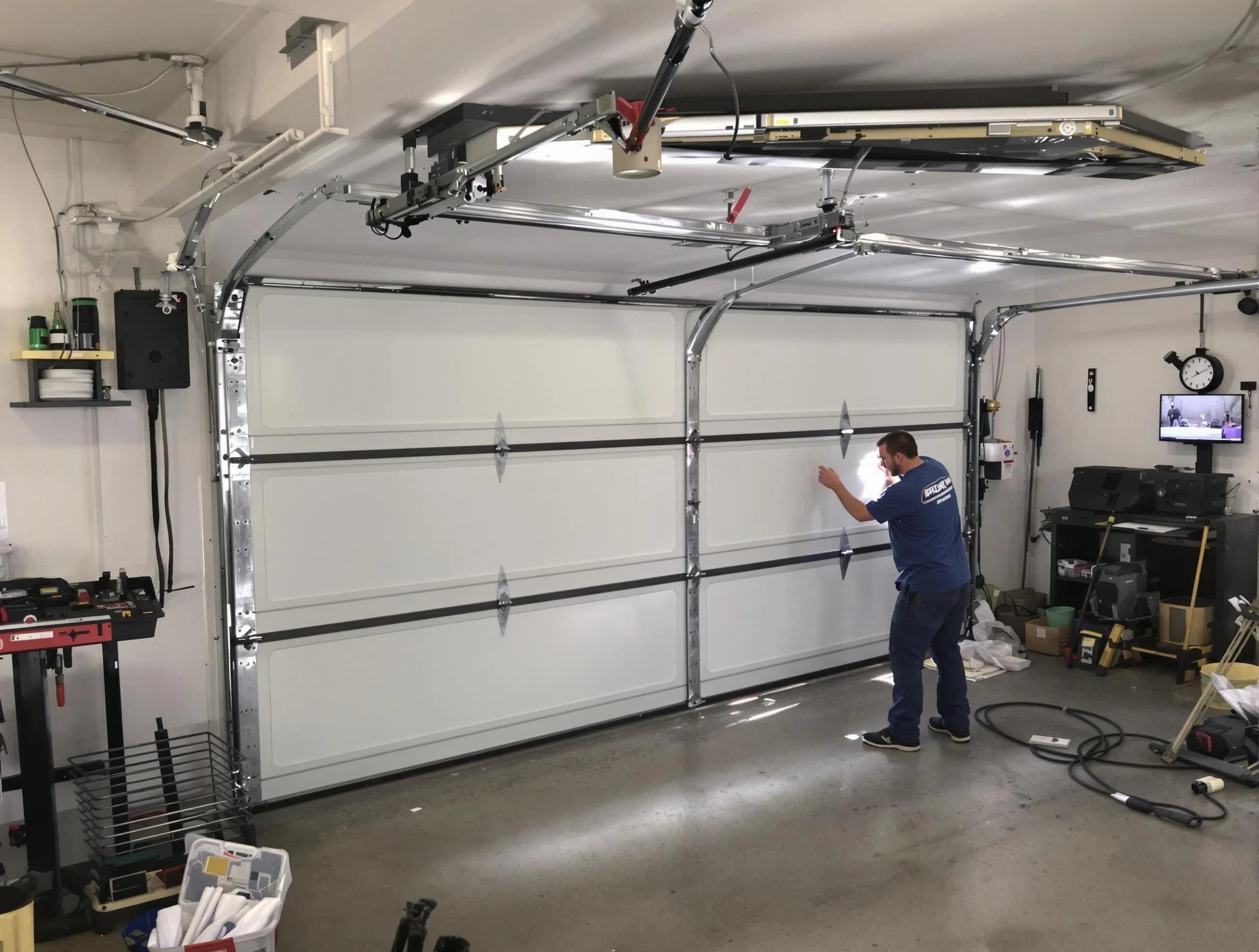 Professional garage door repair service by Buford Garage Door Repair in Buford