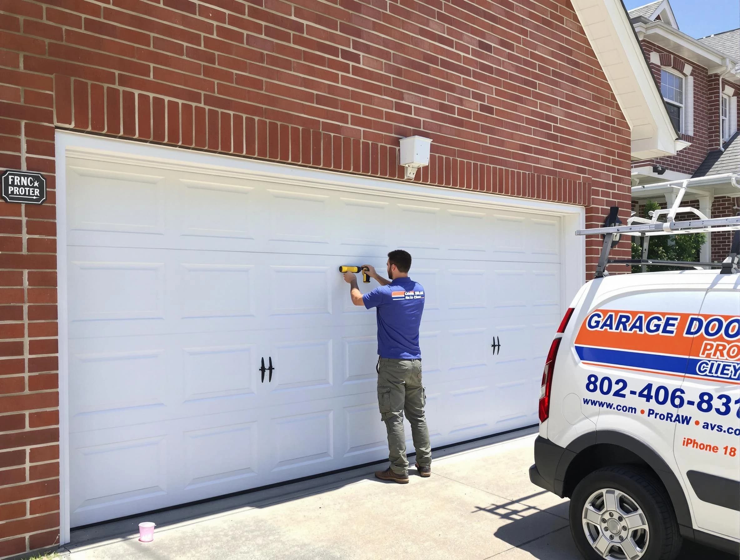 Local garage door repair service by Buford Garage Door Repair in Buford