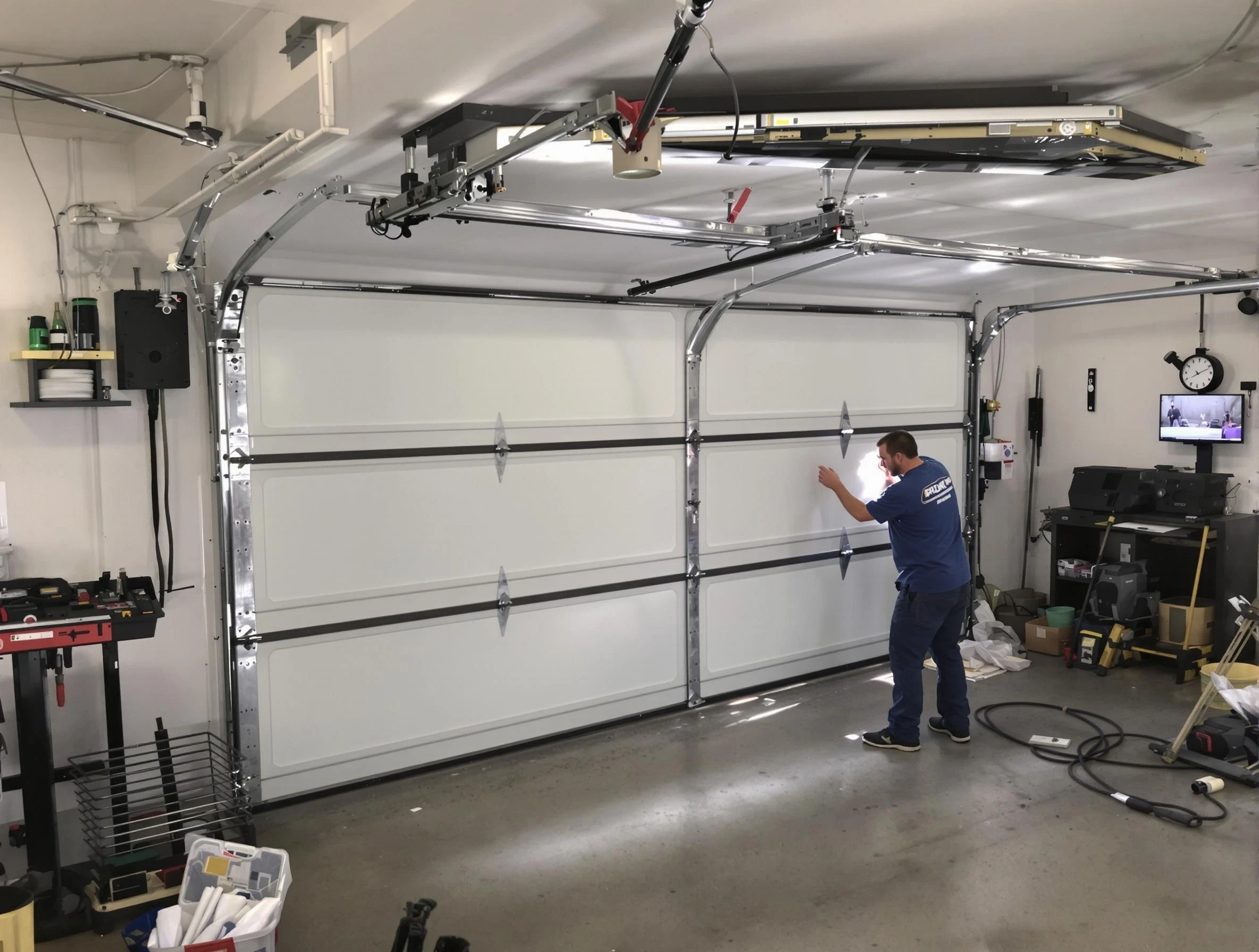 Professional garage door repair service by Buford Garage Door Repair in Buford