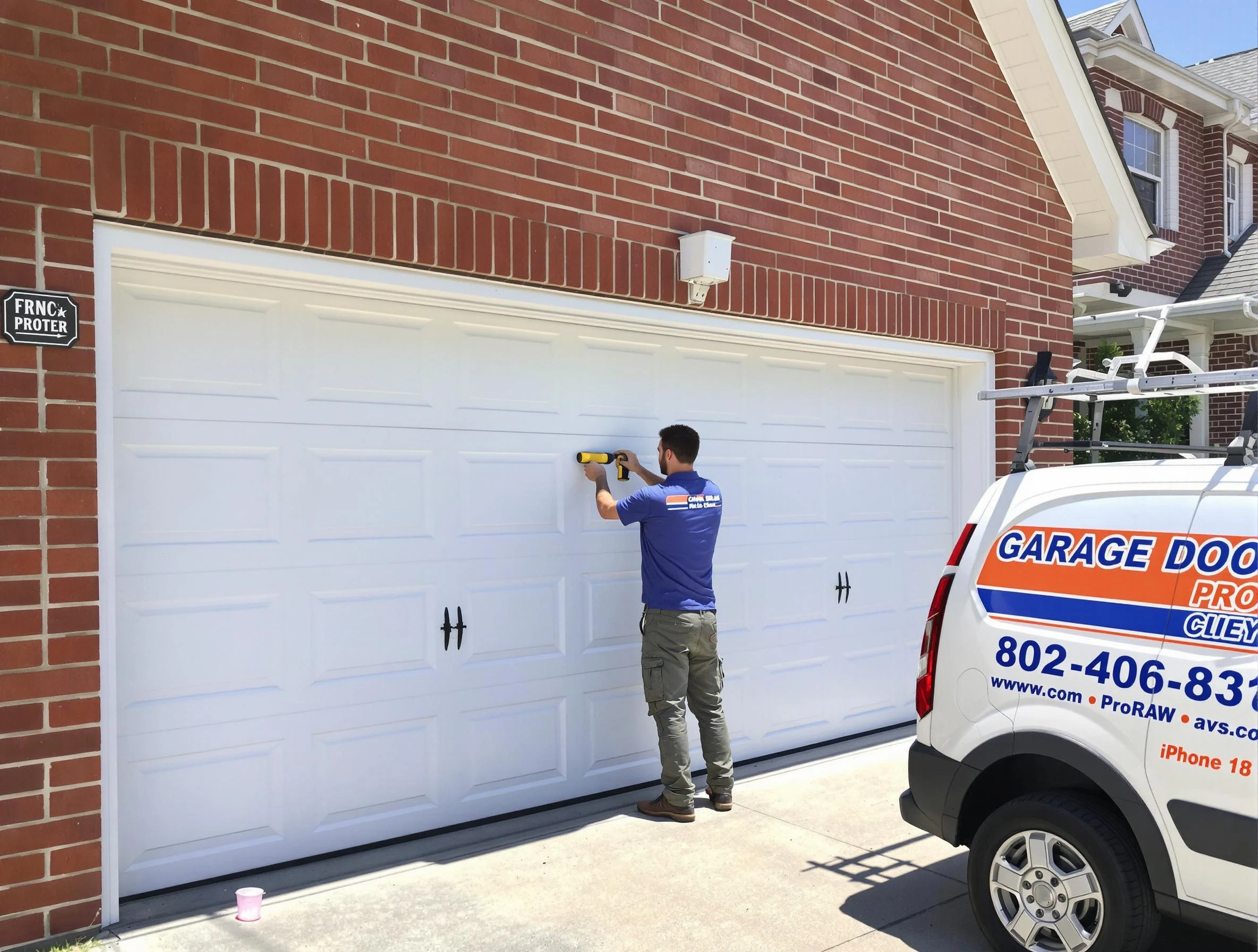 Local garage door repair service by Buford Garage Door Repair in Buford